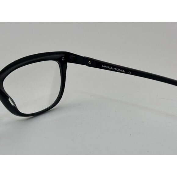 LINEA ROMA - CLASS 353 Black Textured C.1 51-16-135 Plastic Glasses Frames - Picture 4 of 7